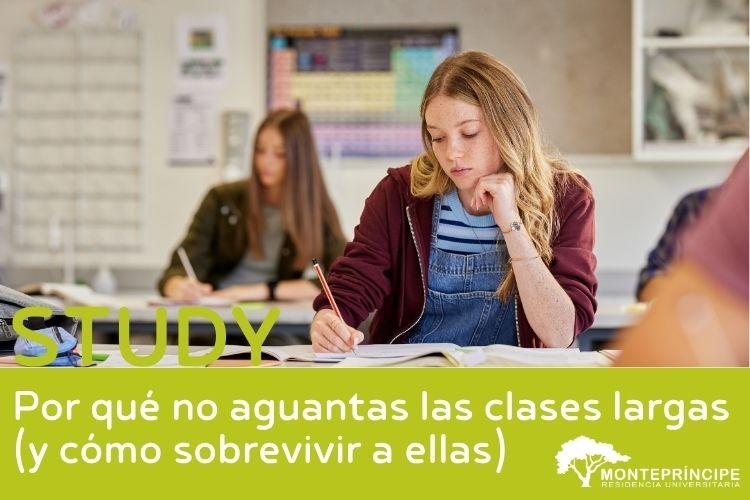Por qué no aguantas las clases largas (y cómo sobrevivir a ellas)